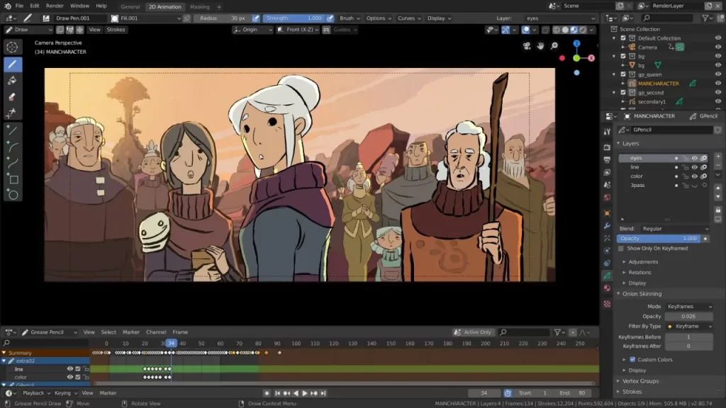 Blender v3.4.0 x64 开源免费中文版