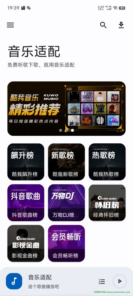 音乐适配 v2.1.0 完美替代歌词适配,几乎一样