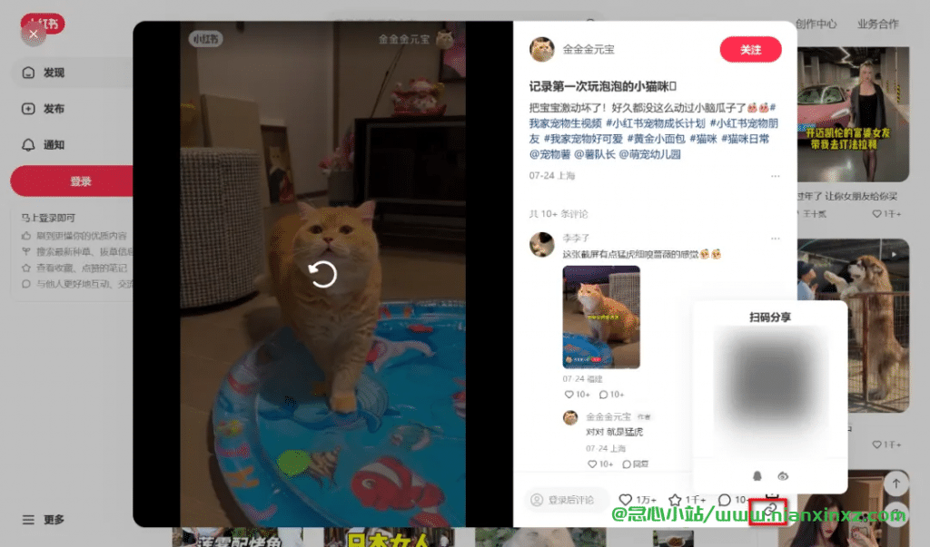 小红书下载器 v2.1 小红书视频、图片下载